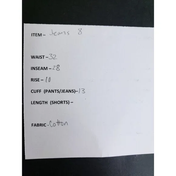 White House Black Market Womens Size 8 Straight Leg Denim Jeans Blue Mid-Rise - Picture 8 of 9